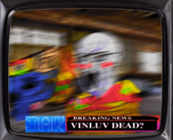 animated armband bloodshot_eyes buck_teeth character:vinluv clothes clown crying face_paint gif glasses holding_object irl_background nazism open_mouth soyjak stubble television the_dark_knight variant:soyak // 613x496 // 2.6MB