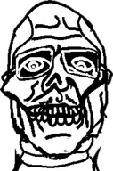 glasses series_skeletonsids skeleton skull stubble variant:sidson // 873x1324 // 115KB