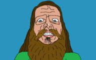 aliasing beard glasses green_shirt jimmy_davis nas:jimmy_davis variant:sidson youtube_poop ytp // 384x239 // 10.0KB
