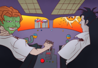 911 airplane artist:jayu character:tim_avery loki nas:son_of_the_mask pilot twin_towers // 3000x2100 // 3.8MB