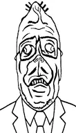 brainlet confused cross-eye crossed_eyes dimwitted dumb pin_head small_brain small_nose stupid subvariant:confusid template variant:sidson white // 768x1344 // 208KB