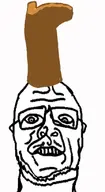 artist:kamalashq head on_head shoe shoe_on_head variant:sidson wearing // 448x819 // 96KB