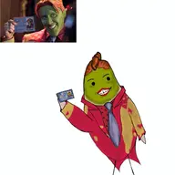artist:prestigious_grade539 bird character:tim_avery nas:son_of_the_mask painting // 1280x1280 // 212KB