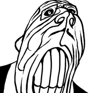glasses hell_priest hellraiser pinhead subvariant:sidhead teeth variant:sidson wrinkles // 1195x1170 // 96KB